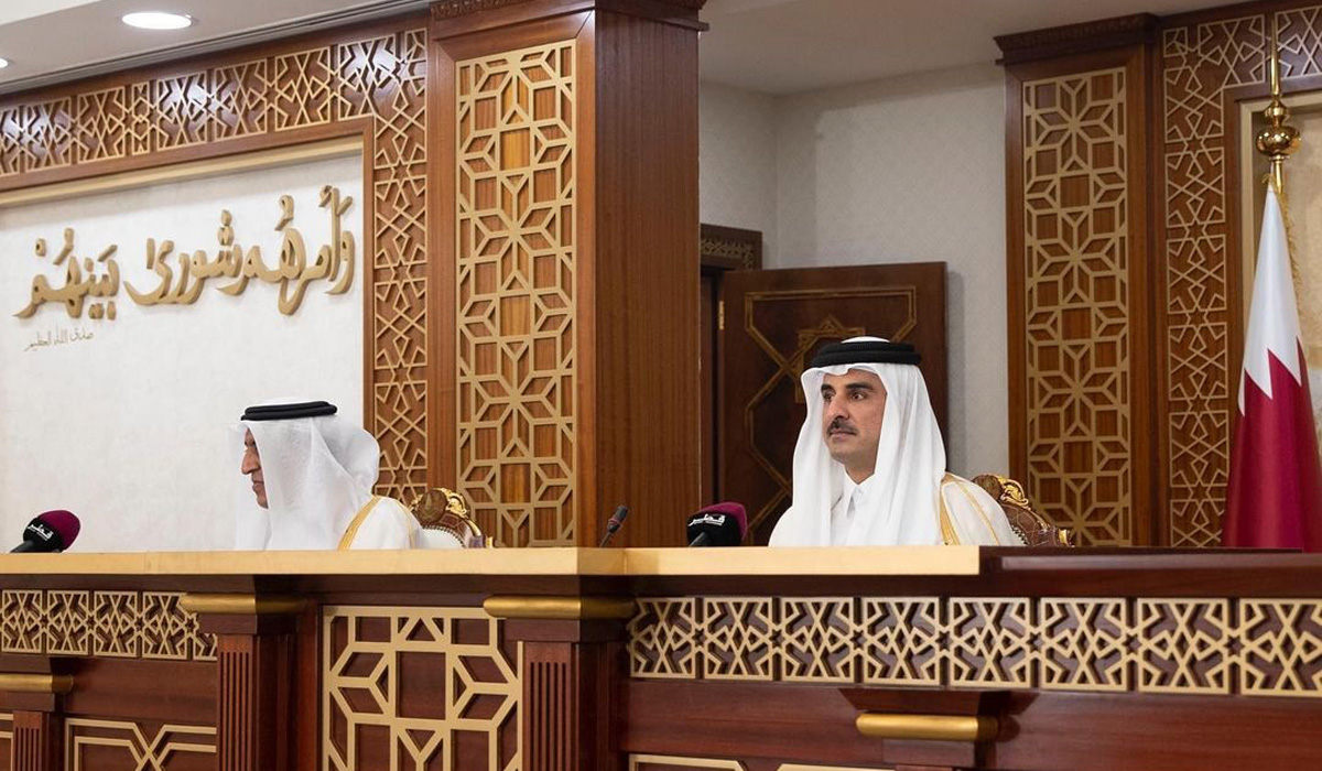 HH the Amir Inaugurates Shura Council Ordinary Session